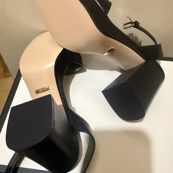 Authentic Gucci Granada Block Heels - Picture 8 of 15